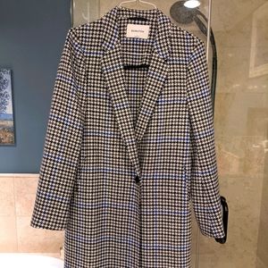 Wilfred tweed sherpa jacket